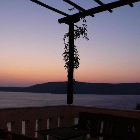 Villa With Breathtaking Views And Private Beach Agios Dimitrios  Bagian luar foto