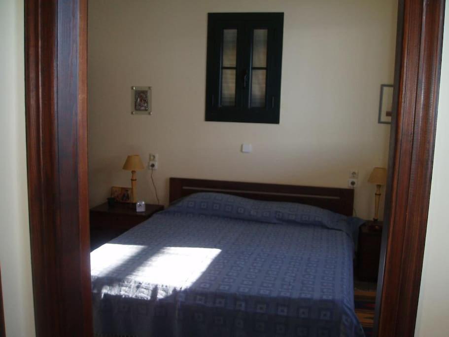 Villa With Breathtaking Views And Private Beach Agios Dimitrios  Bagian luar foto